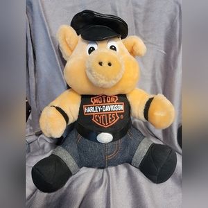 Vintage Harley Davidson Hog Plush 1993